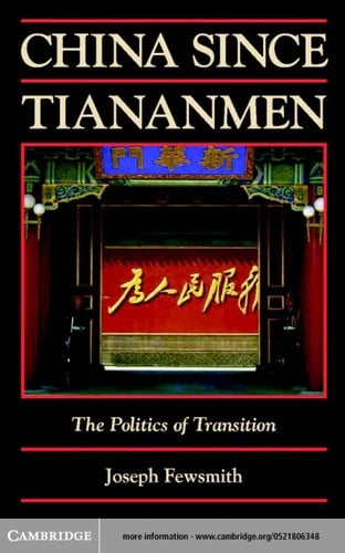 China since Tiananmen: the politics of transition