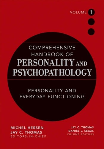 Comprehensive handbook of personality and psychopathology