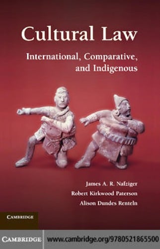 Cultural law: international, comparative, and indigenous