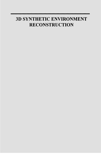 3D Synthetic Environment Reconstruction