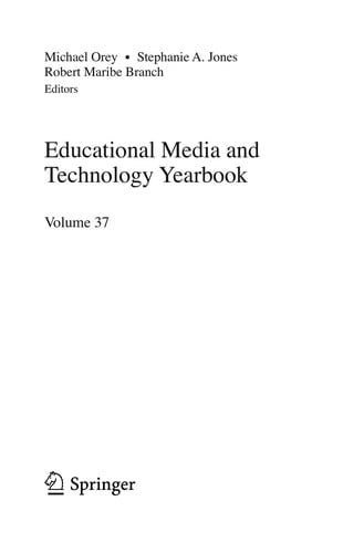 Educational Media and Technology Yearbook: Volume 37