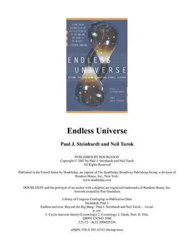 Endless universe: big bang, big crunch and beyond : rewriting cosmic history