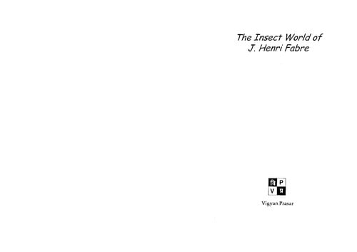 The insect world of J. Henri Fabre