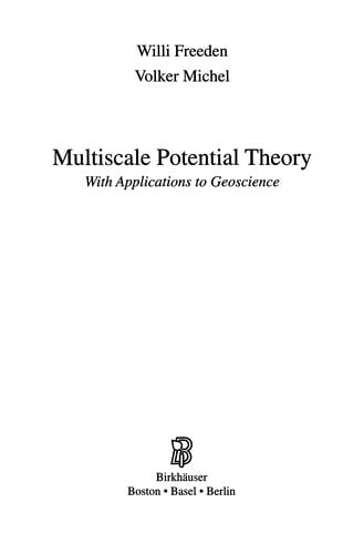 Multiscale Potential Theory: With Applications to Geoscience