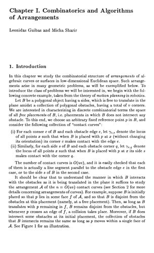 New trends in discrete and computational geometry