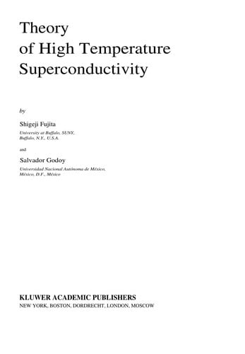 Theory of high temperature superconductivity