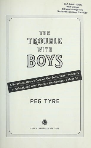 The trouble with boys