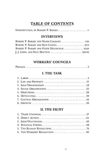 WORKERS' COUNCILS.
