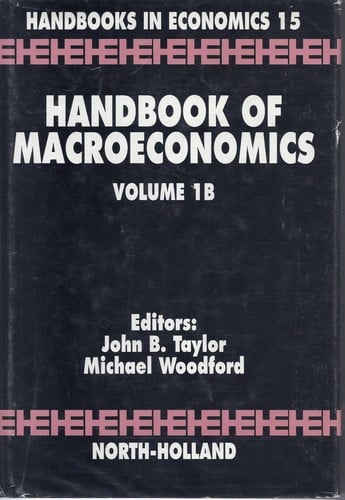 Handbook of Macroeconomics: Volume 1B