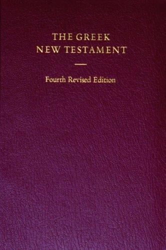 The Greek New Testament: Bonded Leather