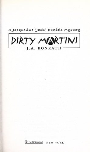 DIRTY MARTINI