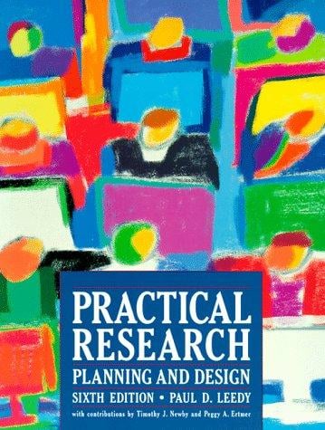 Practical research: planning and design
