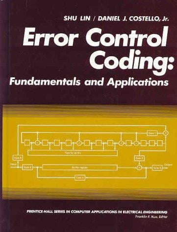 Error control coding: fundamentals and applications