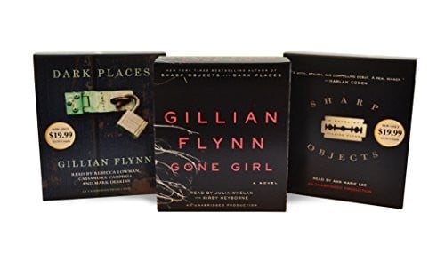 Gillian Flynn CD Audiobook Bundle: Gone Girl; Dark Places; Sharp Objects