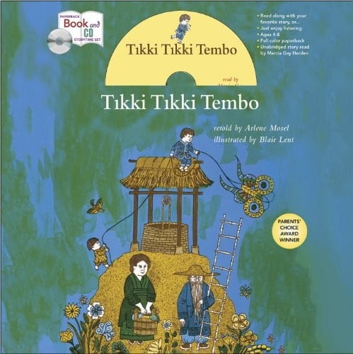Tikki Tikki Tembo book and CD Storytime Set