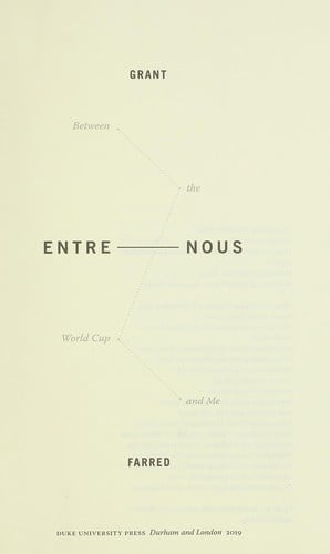 Entre nous: between the World Cup and me