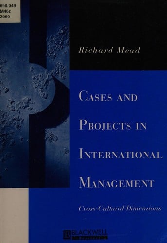 Cases and projects in international management