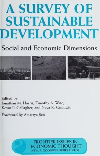 A Survey of sustainable development: social and economic dimensions
