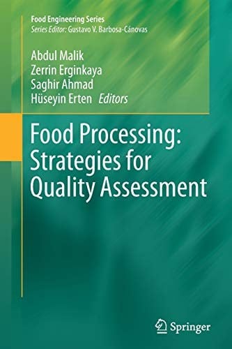 Food Processing: Strategies for Quality Assessment