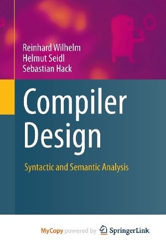Compiler Design: Syntactic and Semantic Analysis