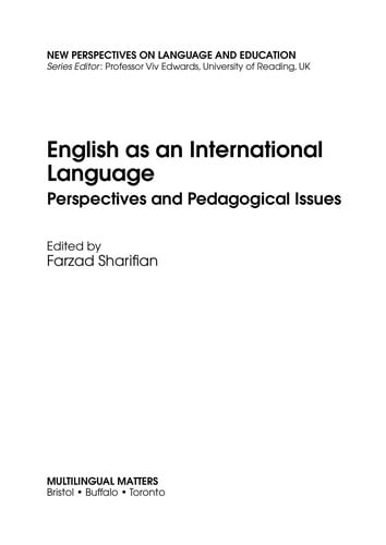 English as an international language: perspectives and pedagogical issues