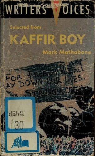 Selected from Kaffir boy