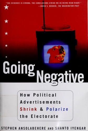 Going negative: how political advertisements shrink and polarize the electorate