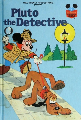 Walt Disney Productions presents Pluto the detective.