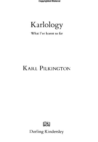 Karlology: what I've learnt so far