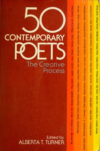Fifty contemporary poets: the creative process