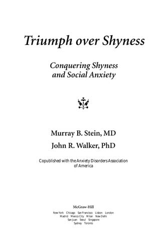 Triumph Over Shyness