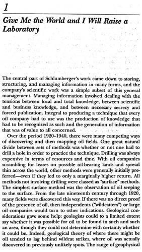 Science on the run: information managementand industrial geophysics at Schlumberger, 1920-1940.