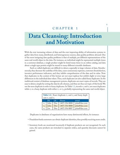 An introduction to duplicate detection