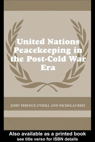 United Nations peacekeeping in the post-Cold War era