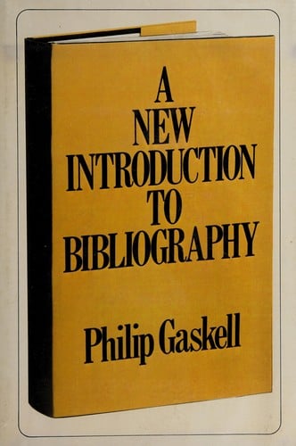 A new introduction to bibliography