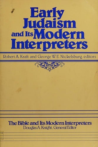 Early Judaism and its modern interpreters