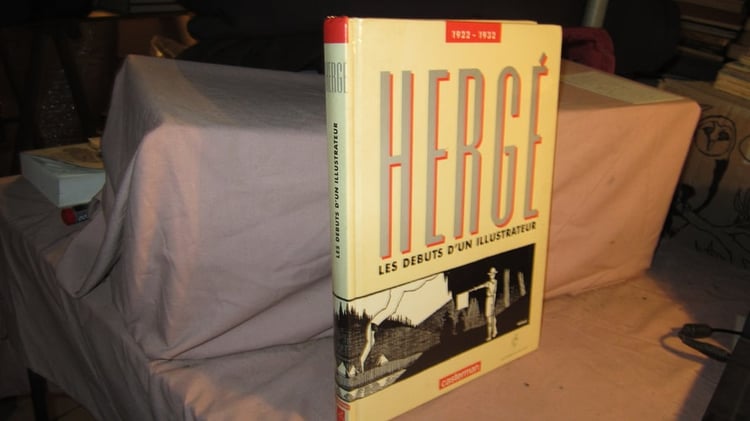 Hergé, 1922-1932 les debuts d'un illustrateur