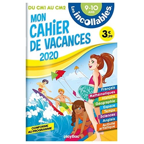 Mon cahier de vacances du CM1 au CM2