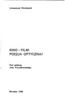 Kino-film--poezja optyczna? (Studia filmoznawcze) (Polish Edition)