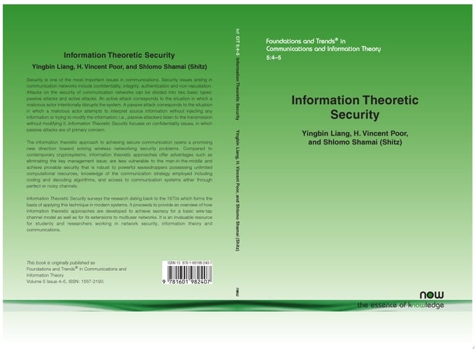 Information Theoretic Security