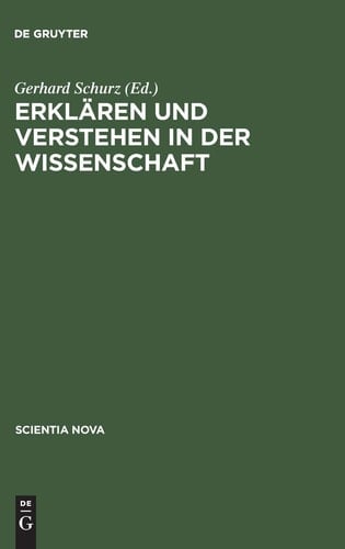 Erklären und Verstehen in der Wissenschaft