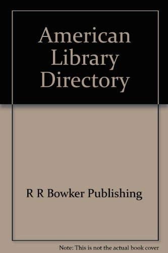 American Library Directory, 1999-2000