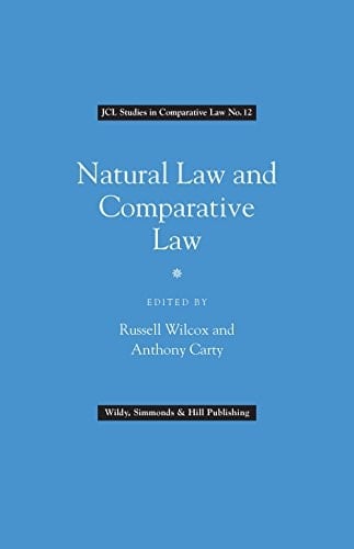 Natural Law and Comparative Law