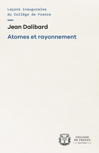 Atomes et rayonnement