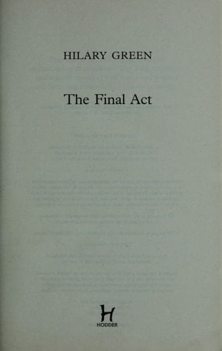 The Final Act