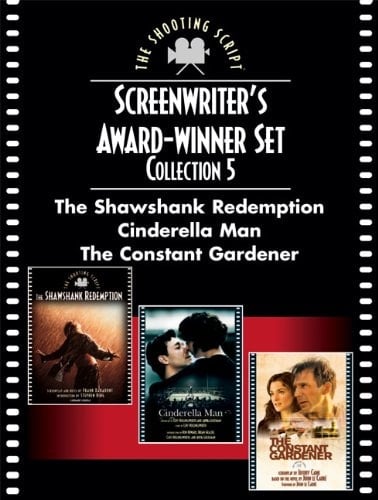 Screenwriters Award-Winner Set, Collection 5 The Shawshank Redemption, Cinderella Man, and the Constant Gardener