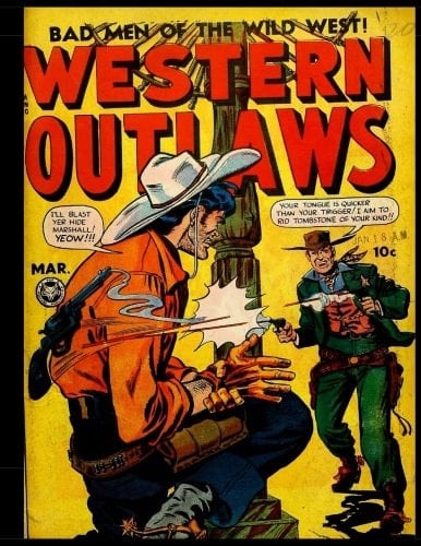 Western Outlaws #20 Golden Age Western-Frontier Comic 1949