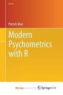 Modern Psychometrics with R