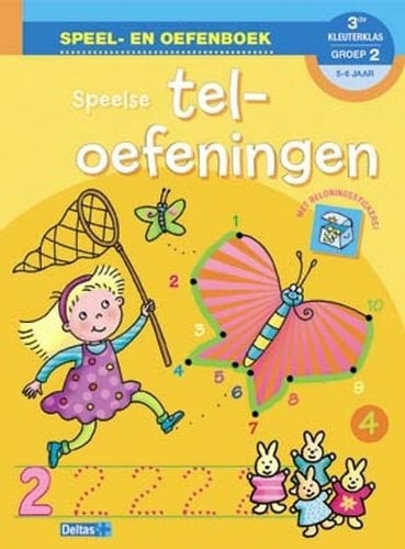 Speel- en oefenb. met beloningsst. (5-6j.) Speelse teloefeningen: Veel plezier met dit speel- en oefenboek! (Speel- en oefenboek met beloningsstickers) (Dutch Edition)