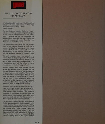 Guns, an Illustrated History of Artillery